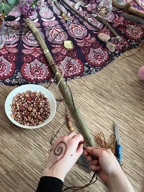 Frauenkreis Archetyp die Wilde Frau mit Sabrina, Steffi und mir